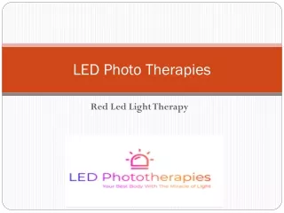 Infrared Light Therapy for Pain