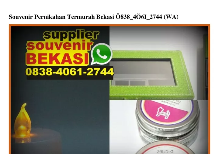 souvenir pernikahan termurah bekasi 838 4 6i 2744