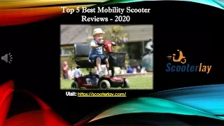 Top 5 Best Mobility Scooter (Feb 2020) Review & Buyers Guide