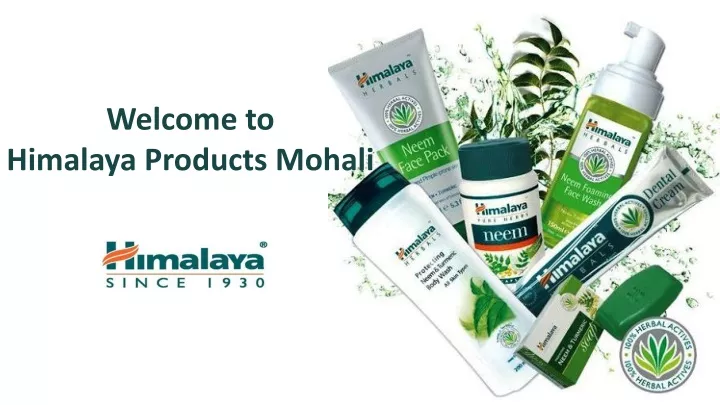 welcome to himalaya products mohali