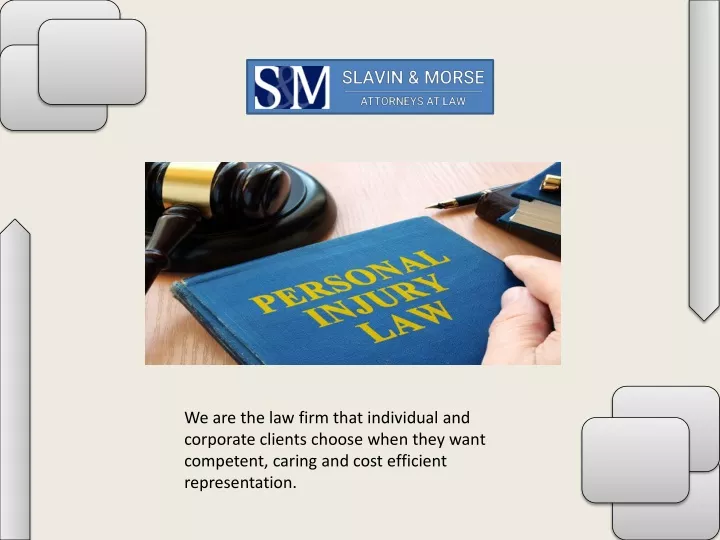 we are the law firm that individual and corporate