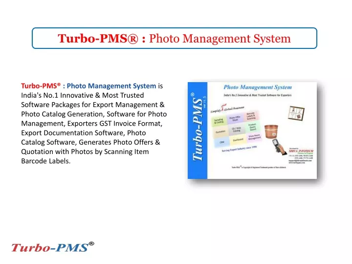 turbo pms photo management system