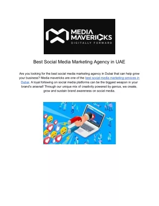 Best Social Media Marketing Agency in UAE