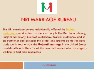 Avail NRI Matchmaking Services to find your perfect Bride or Groom