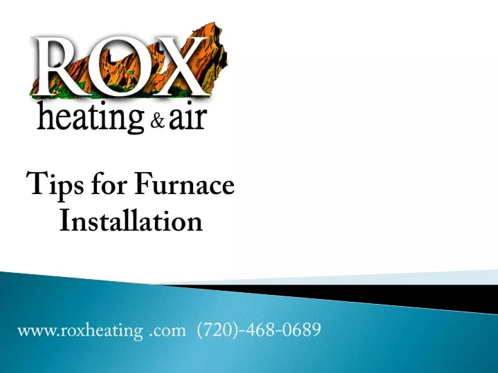tips for furnace installation
