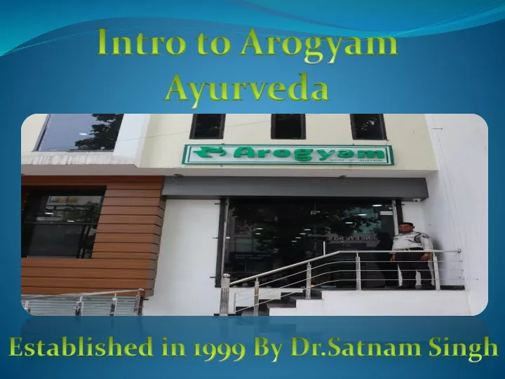 intro to arogyam ayurveda