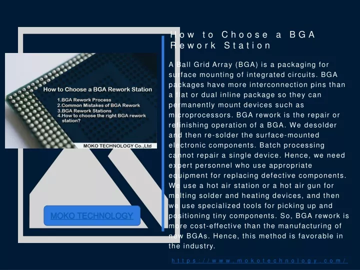 how to choose a bga rework station
