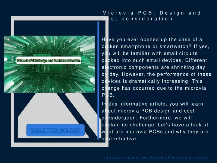 microvia pcb design and cost consideration