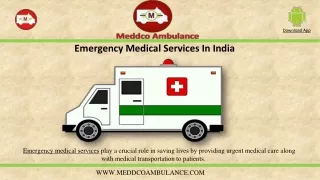 Emergency medical services in India