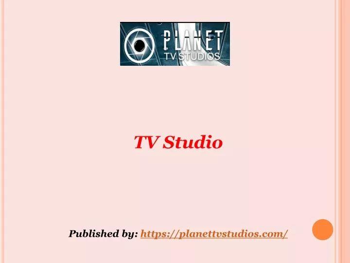 tv studio published by https planettvstudios com