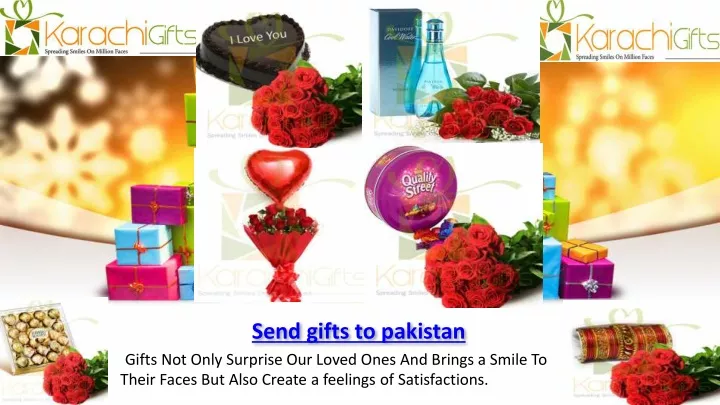 send gifts to pakistan