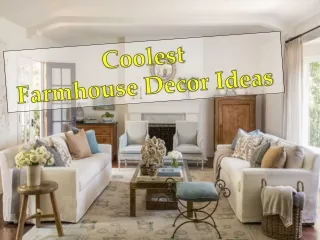 coolest farmhouse decor ideas