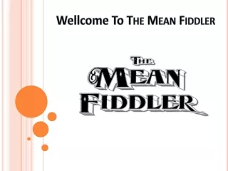 Late night food midtown - The Mean Fiddler