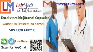 Enzalutamide Capsules 40mg Price | Supplier ng anti-gamot na cancer | Indian Enzalutamide 40mg Capsules