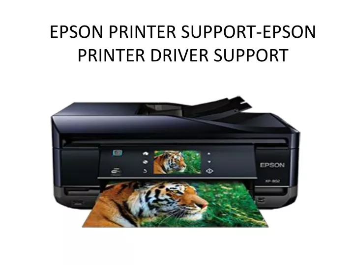 epson printer support epson printer driver support