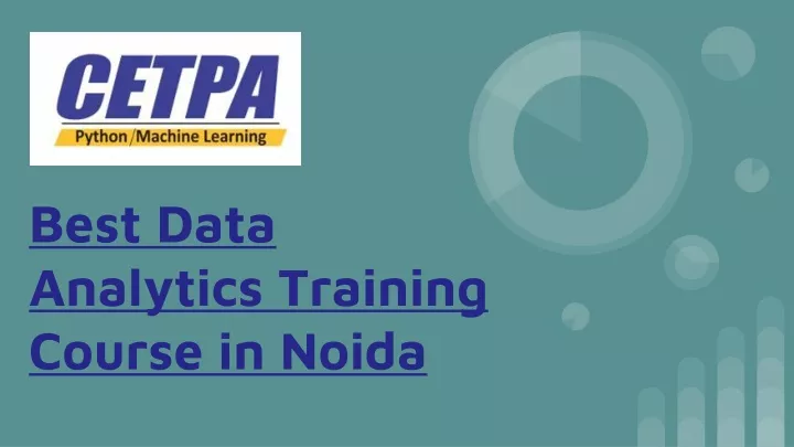 best data analytics training course in noida