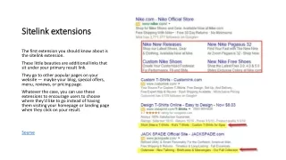 Google Adwords  All Extention PPT