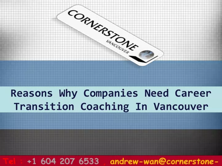 reasons why companies need career transition