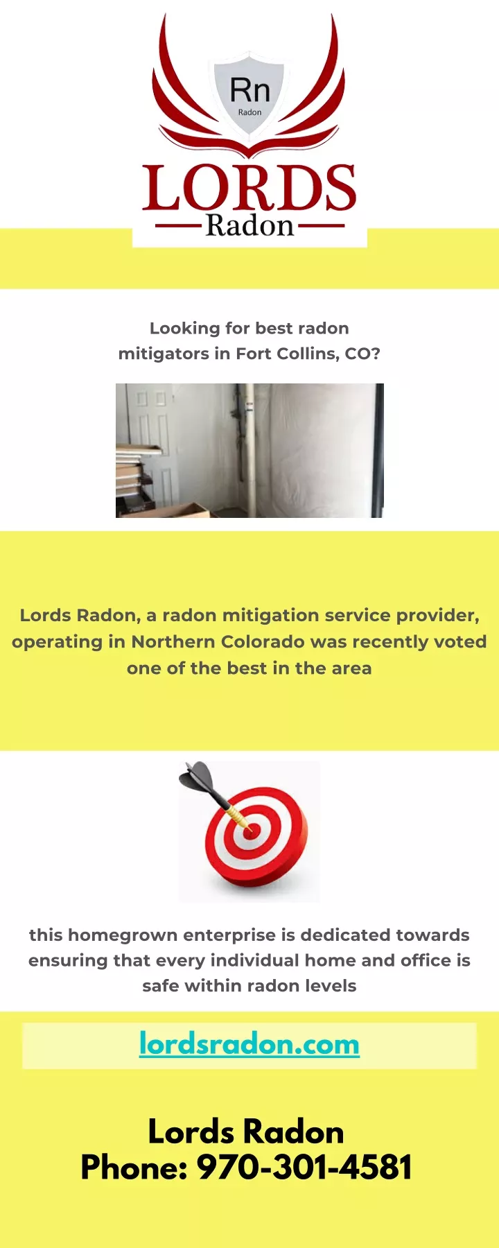 looking for best radon mitigators in fort collins