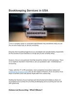 Bookkeeping Services in USA - slide 1