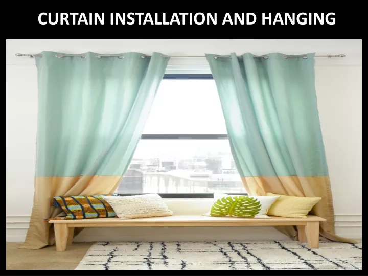 curtain installation and hanging