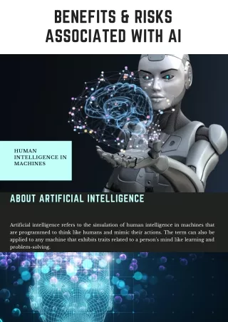 Benefits & Risks Associated with AI