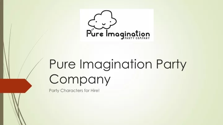 pure imagination party company