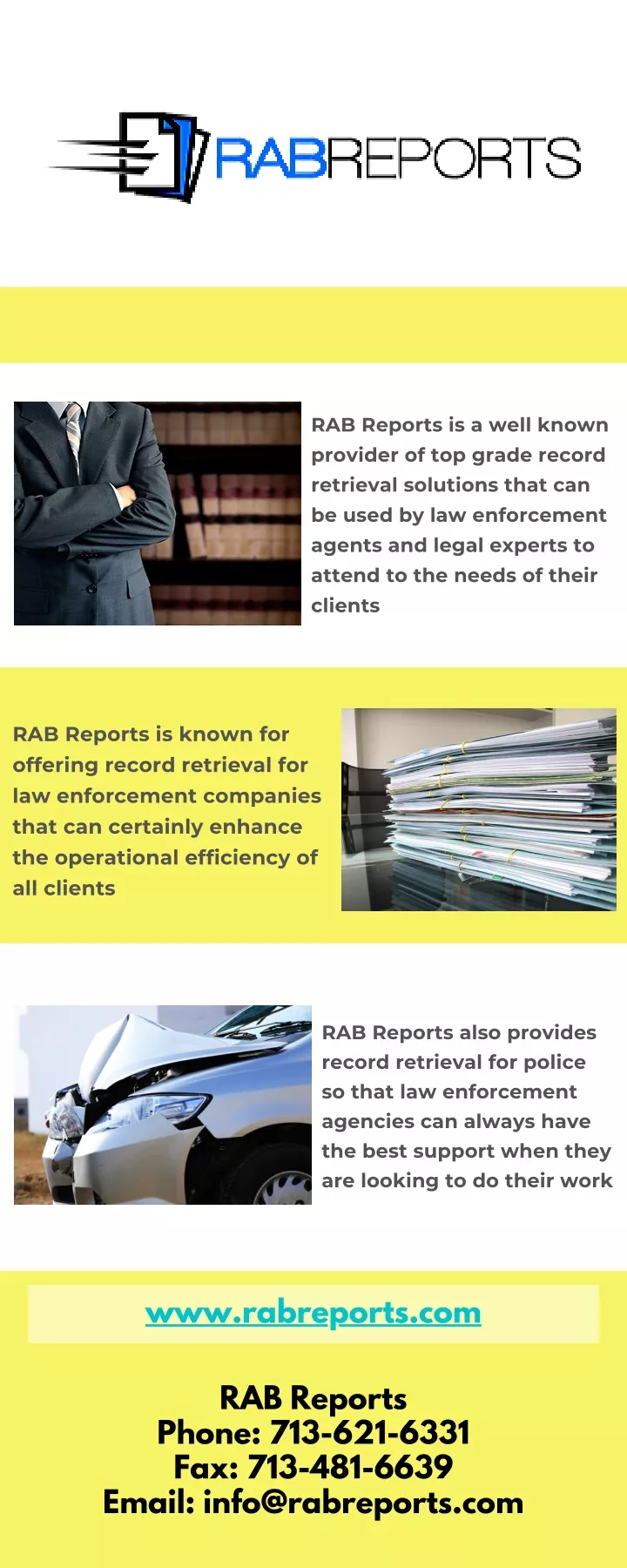 rab reports is a well known provider of top grade