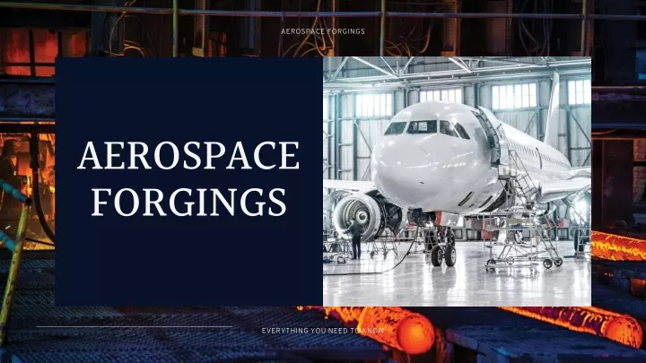 aerospace forgings