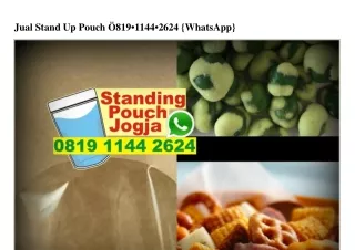 jual stand up pouch 819 1144 2624 whatsapp