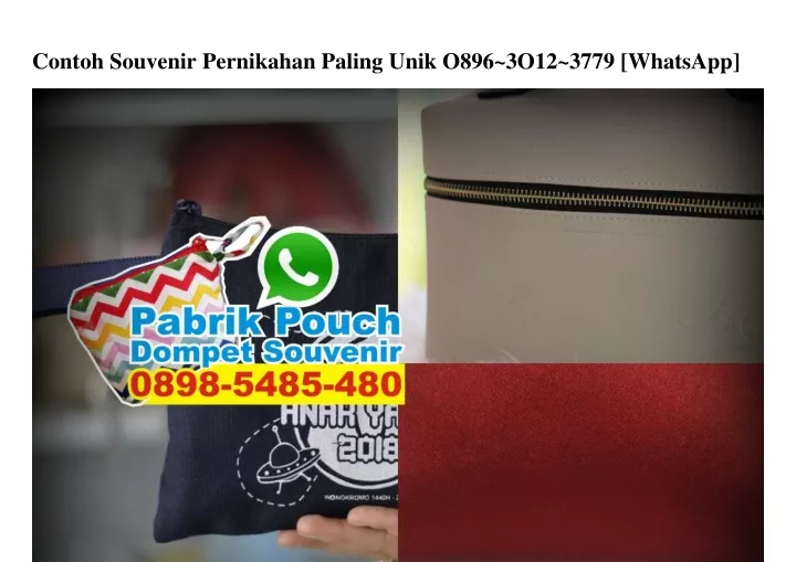 contoh souvenir pernikahan paling unik o896 3o12