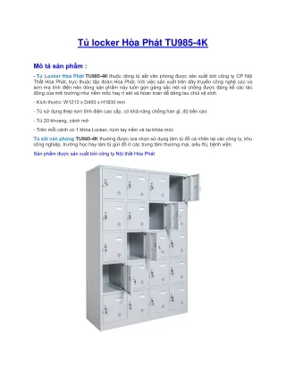 t locker h a ph t tu985 4k