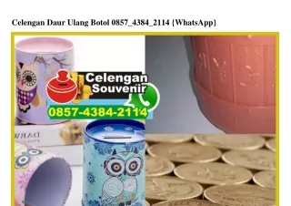 Celengan Daur Ulang Botol 085743842114 {WA}