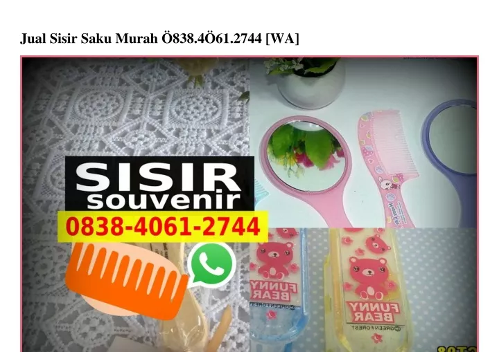 jual sisir saku murah 838 4 61 2744 wa