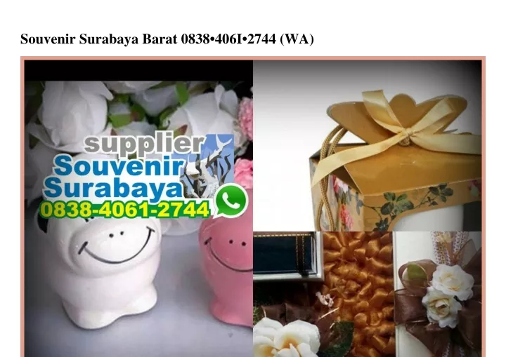 souvenir surabaya barat 0838 406i 2744 wa