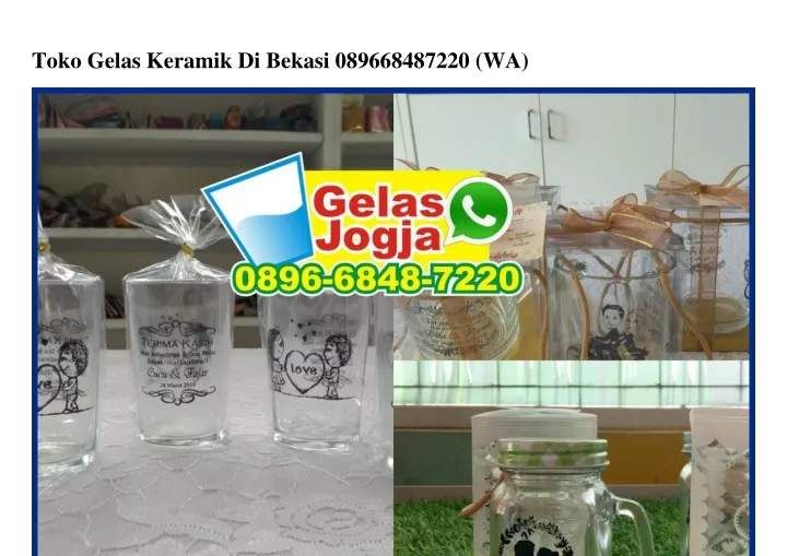 toko gelas keramik di bekasi 089668487220 wa