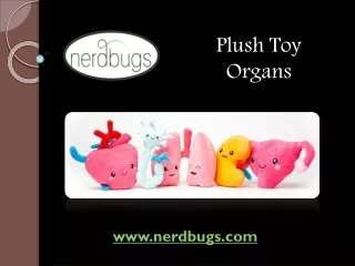 Plush Toy Organs - nerdbugs.com