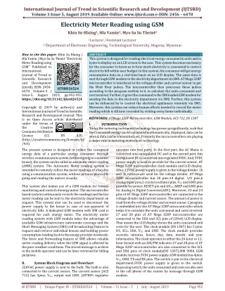 international journal of trend in scientific