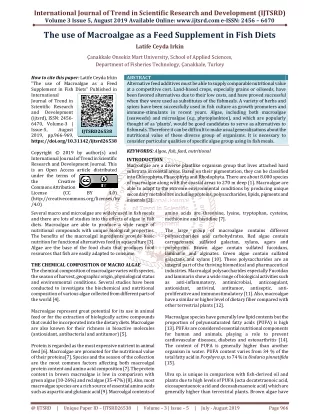 international journal of trend in scientific