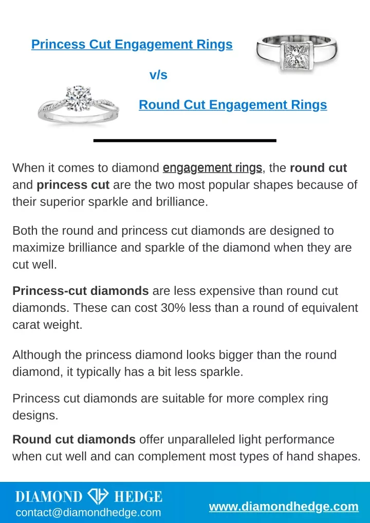 princess cut engagement rings