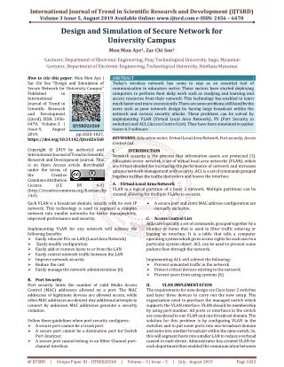 international journal of trend in scientific