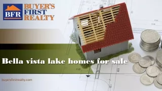 Bella Vista Lake homes for sale
