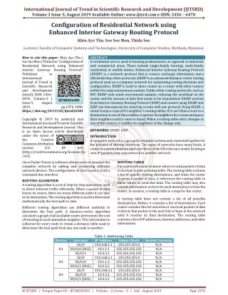 international journal of trend in scientific