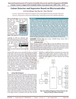 international journal of trend in scientific