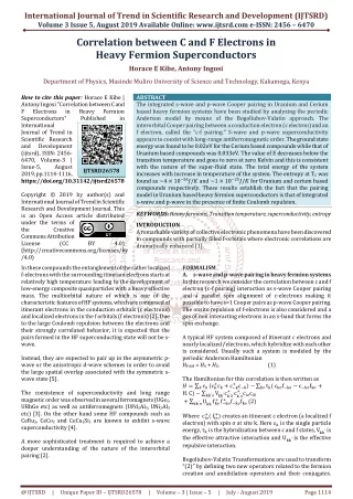 international journal of trend in scientific