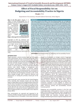 international journal of trend in scientific