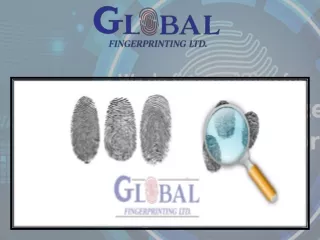 Electronic Fingerprinting Calgary