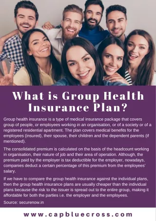 What is Group Health Insurance Plan?