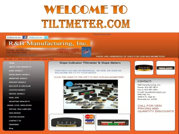 welcome to tiltmeter com