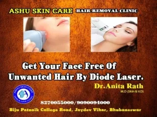 Ashu skin care - Best laser hair removal clinic in Bhubaneswar Odisha